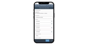 Service Entry Sheets Mobile