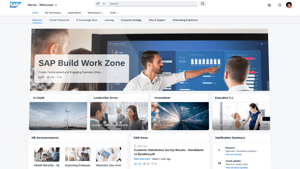 SAP Build Work Zone